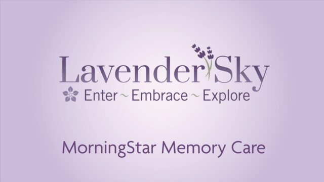 MorningStar Senior Living Lavender Sky program