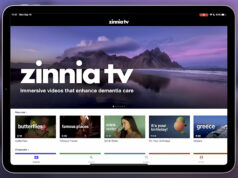 Zinnia TV: Therapeutic Dementia-Friendly Videos Zinnia TV therapeutic caregiving tool