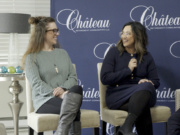Lacy Steed and Cindy Serrano at Chateau Retirement