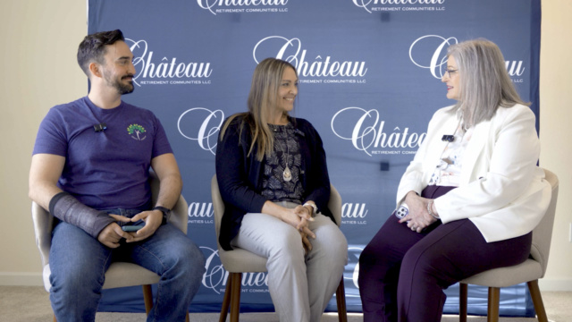 Derek Larson, Amanda Krueger, Chateau Retirement Communities